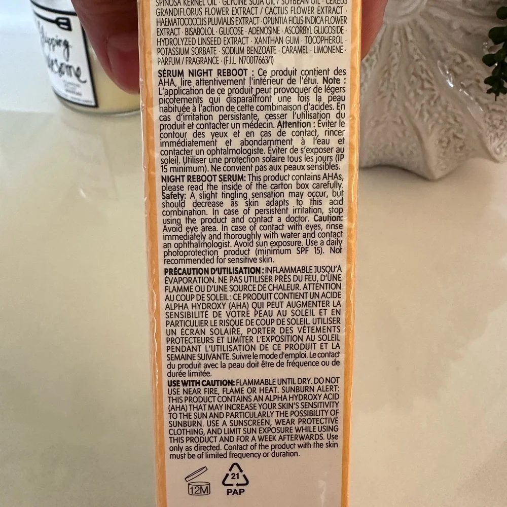 YVES SAINT LAURENT BEAUTE Night Reboot Serum, 1.6 oz.‎ NIB - Picture 4 of 10